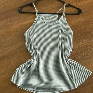Arizona Jean Co. Striped Racerback Tank Top